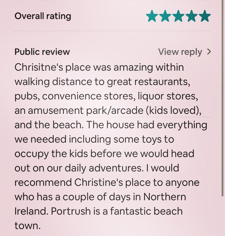Ridge Cottage Portrush Bagian luar foto